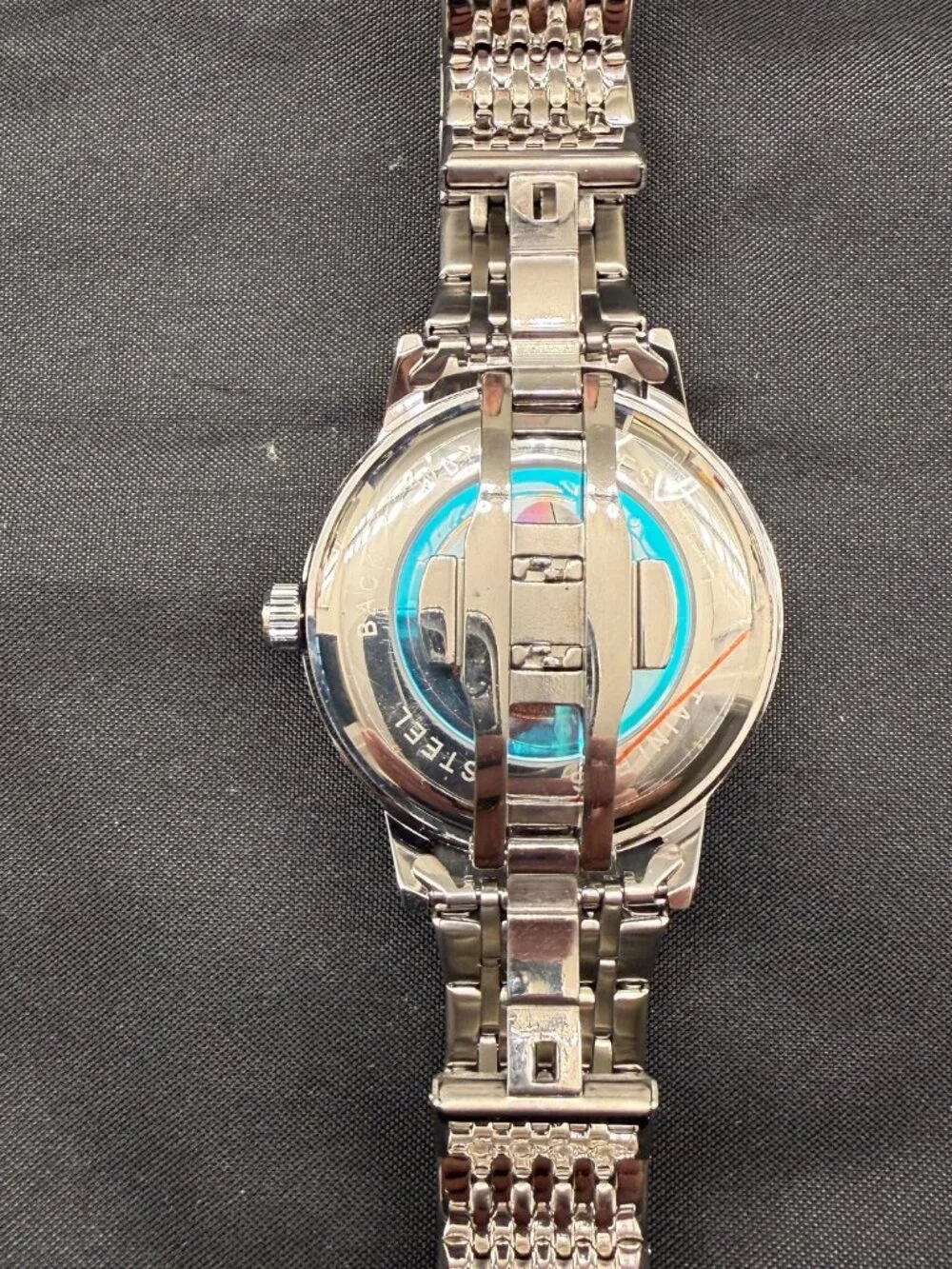 Comudir Men's Stainless Steel Automatic 42mm Date/Week Calendar Watch NIB